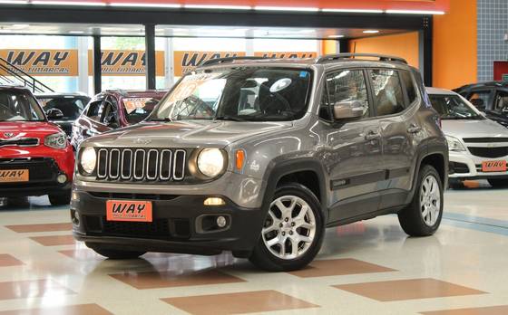 JEEP RENEGADE 1.8 16V FLEX LONGITUDE 4P AUTOMÁTICO
